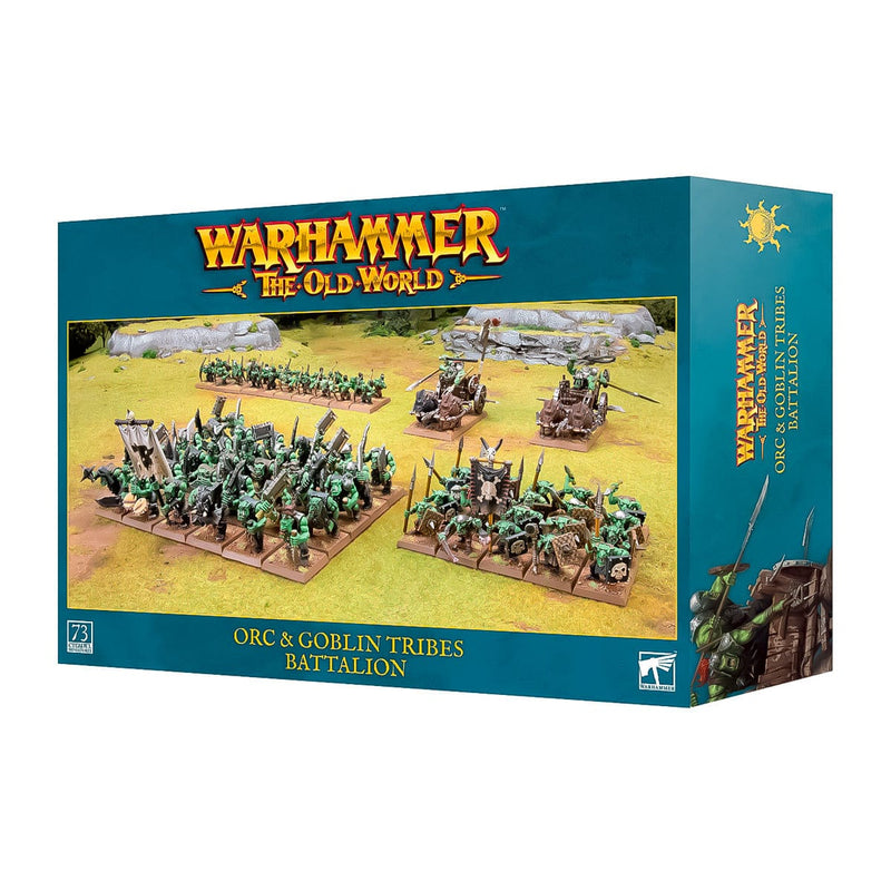 Games Workshop Warhammer The Old World: Orc & Goblin Tribes: Battalion available at Northumbrian Tin Soldier