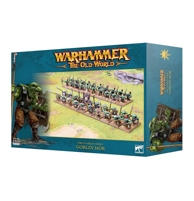 Games Workshop Warhammer The Old World: Orc & Goblin Tribes - Goblin Mob available at Northumbrian Tin Soldier