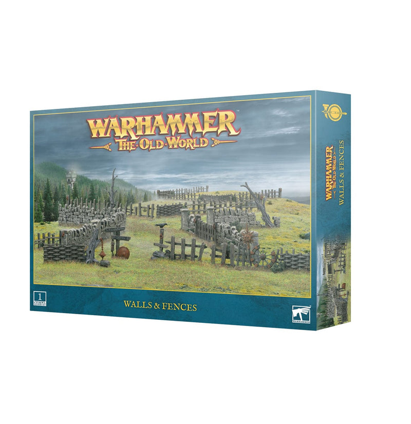 Games Workshop Warhammer The Old World: The  Walls And Fences available at Northumbrian Tin Soldier