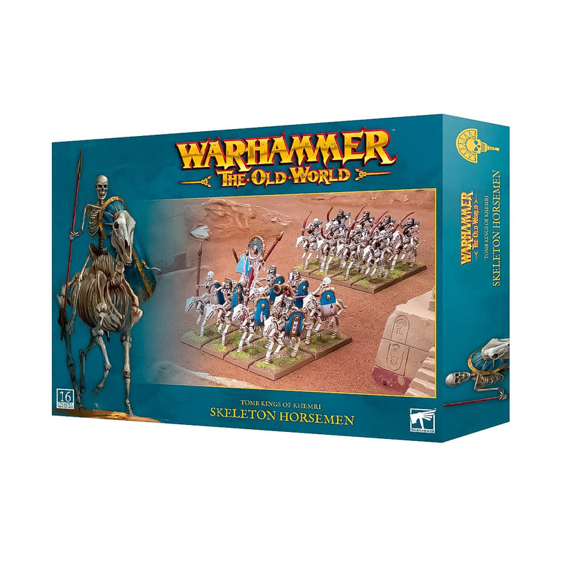 Games Workshop Warhammer The Old World: Tomb Kings Of Khemri: Skeleton Horseman available at Northumbrian Tin Soldier
