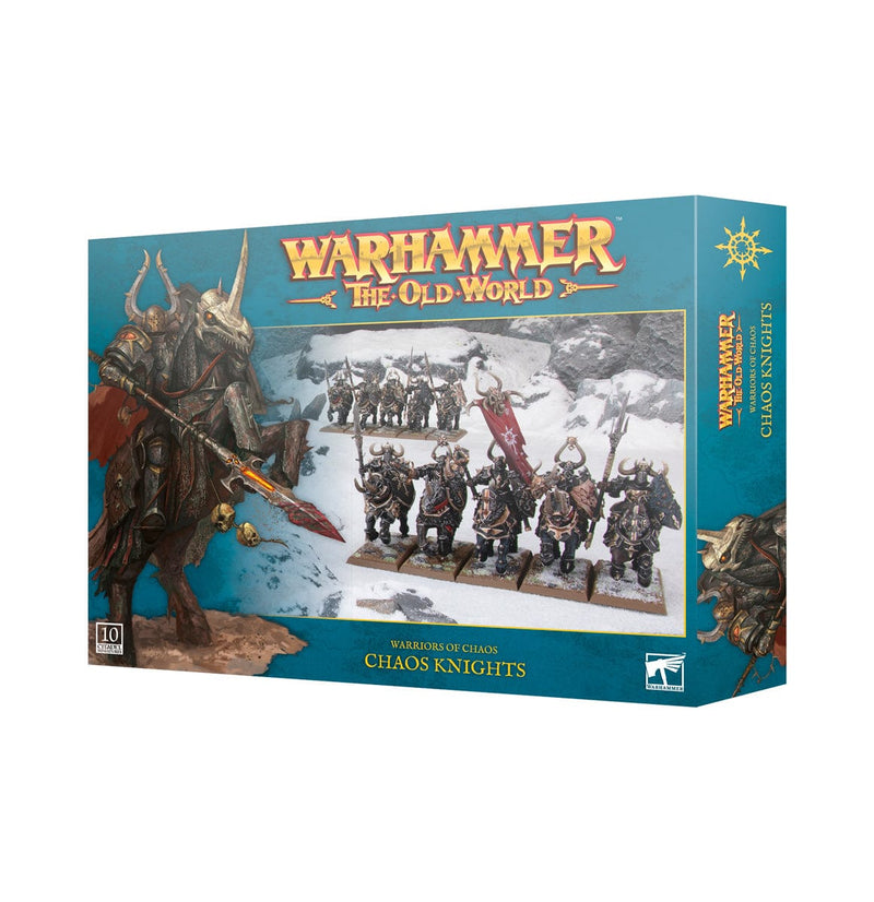 Games Workshop Warhammer The Old World: Warriors Of Chaos - Chaos Knights available at Northumbrian Tin Soldier