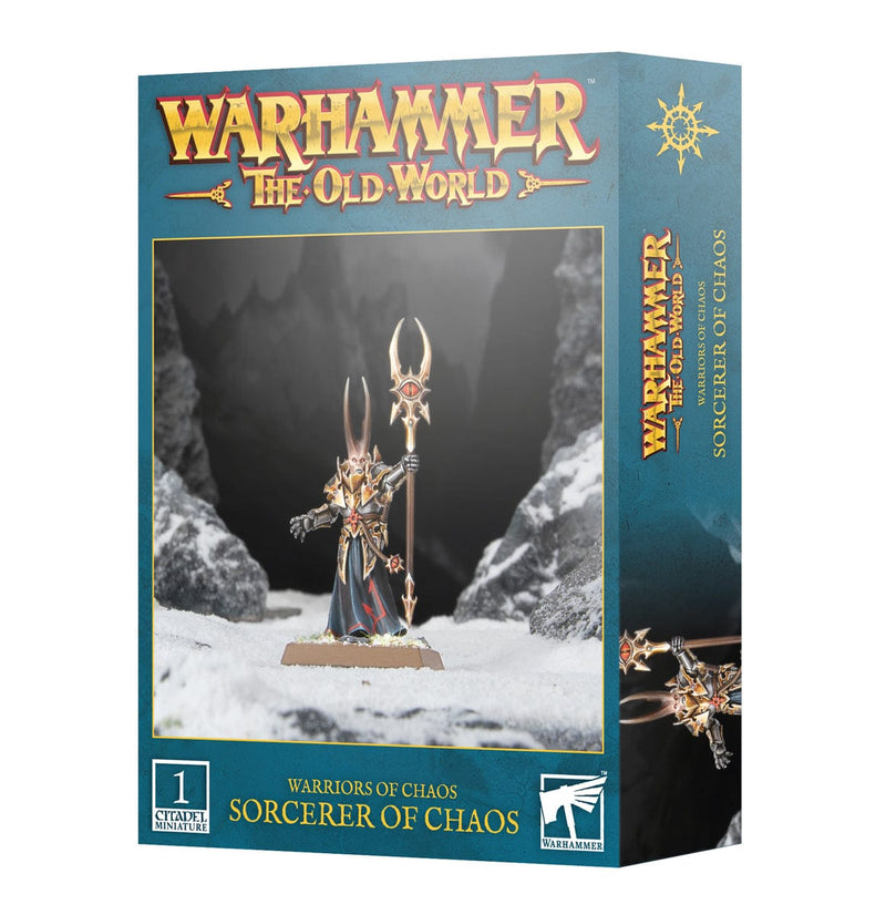 Games Workshop Warhammer The Old World: Warriors Of Chaos - Sorcerer Of Chaos available at Northumbrian Tin Soldier