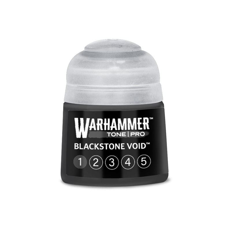 Games Workshop Warhammer Tone Pro: Blackstone Void 1 12ml available at Northumbrian Tin Soldier
