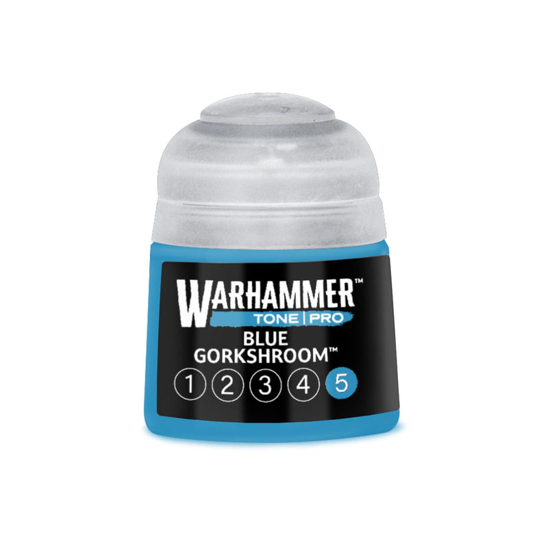 Games Workshop Warhammer Tone Pro: Blue Gorkshroom 5 12ml available at Northumbrian Tin Soldier