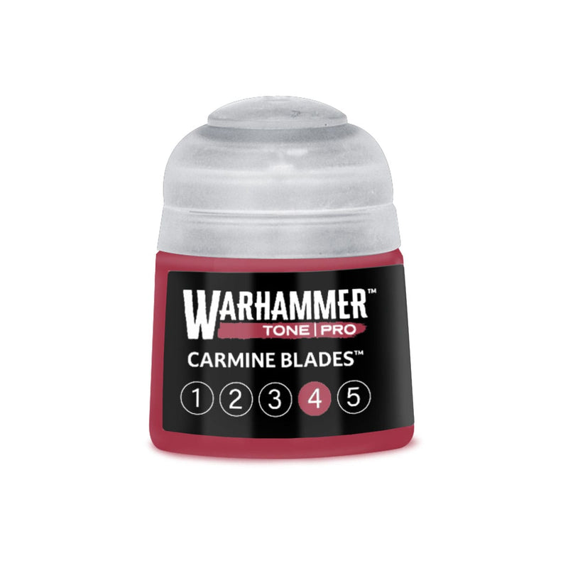 Games Workshop Warhammer Tone Pro: Carmine Blades 4 12ml available at Northumbrian Tin Soldier