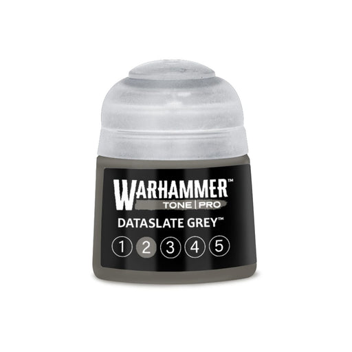 Games Workshop Warhammer Tone Pro: Dataslate Grey 2 12ml available at Northumbrian Tin Soldier