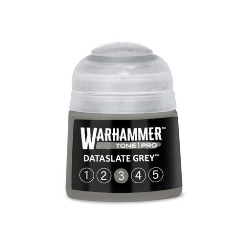 Games Workshop Warhammer Tone Pro: Dataslate Grey 3 12ml available at Northumbrian Tin Soldier