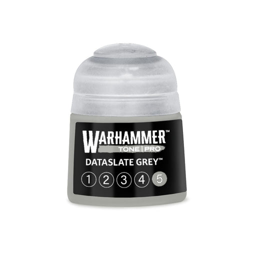 Games Workshop Warhammer Tone Pro: Dataslate Grey 5 12ml available at Northumbrian Tin Soldier