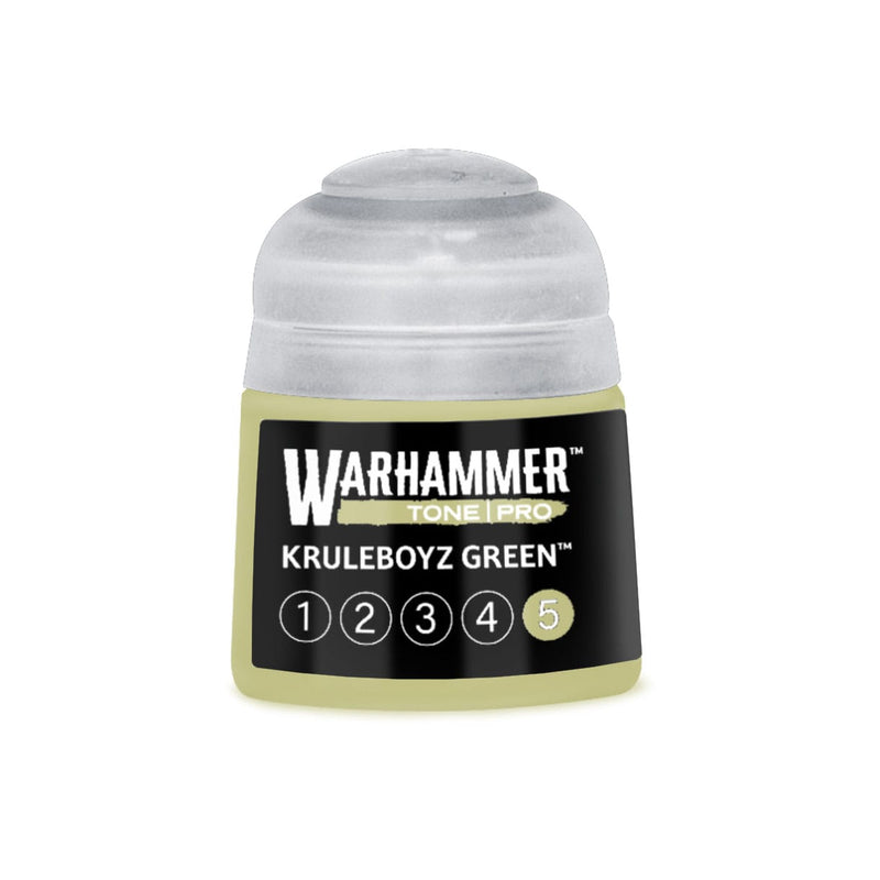 Games Workshop Warhammer Tone Pro: Kruleboyz Green 5 12ml available at Northumbrian Tin Soldier