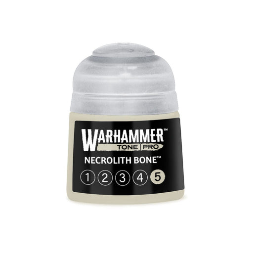Games Workshop Warhammer Tone Pro: Necrolith Bone 5 12ml available at Northumbrian Tin Soldier