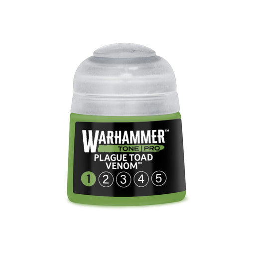 Games Workshop Warhammer Tone Pro: Plague Toad Venom 1 12ml available at Northumbrian Tin Soldier
