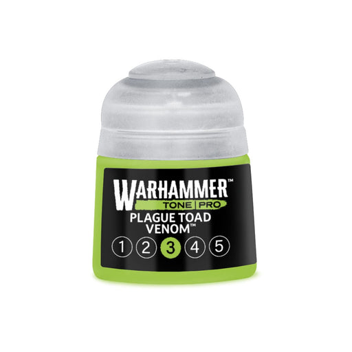 Games Workshop Warhammer Tone Pro: Plague Toad Venom 3 12ml available at Northumbrian Tin Soldier