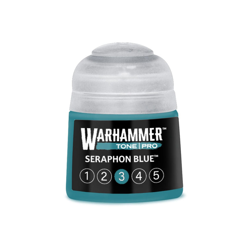 Games Workshop Warhammer Tone Pro: Seraphon Blue 3 12ml available at Northumbrian Tin Soldier