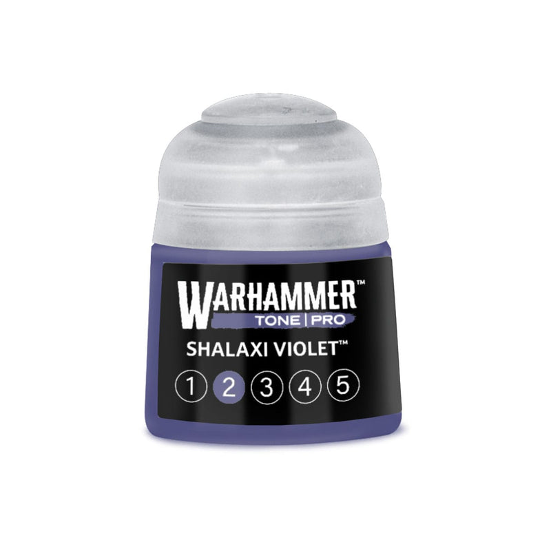Games Workshop Warhammer Tone Pro: Shalaxi Violet 2 12ml available at Northumbrian Tin Soldier