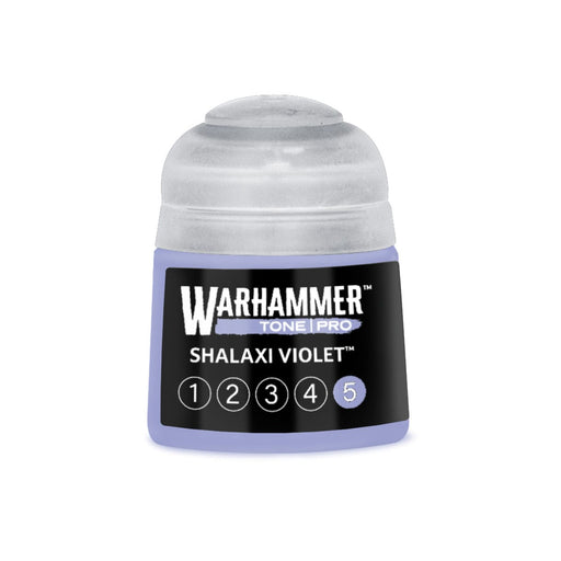 Games Workshop Warhammer Tone Pro: Shalaxi Violet 5 12ml available at Northumbrian Tin Soldier