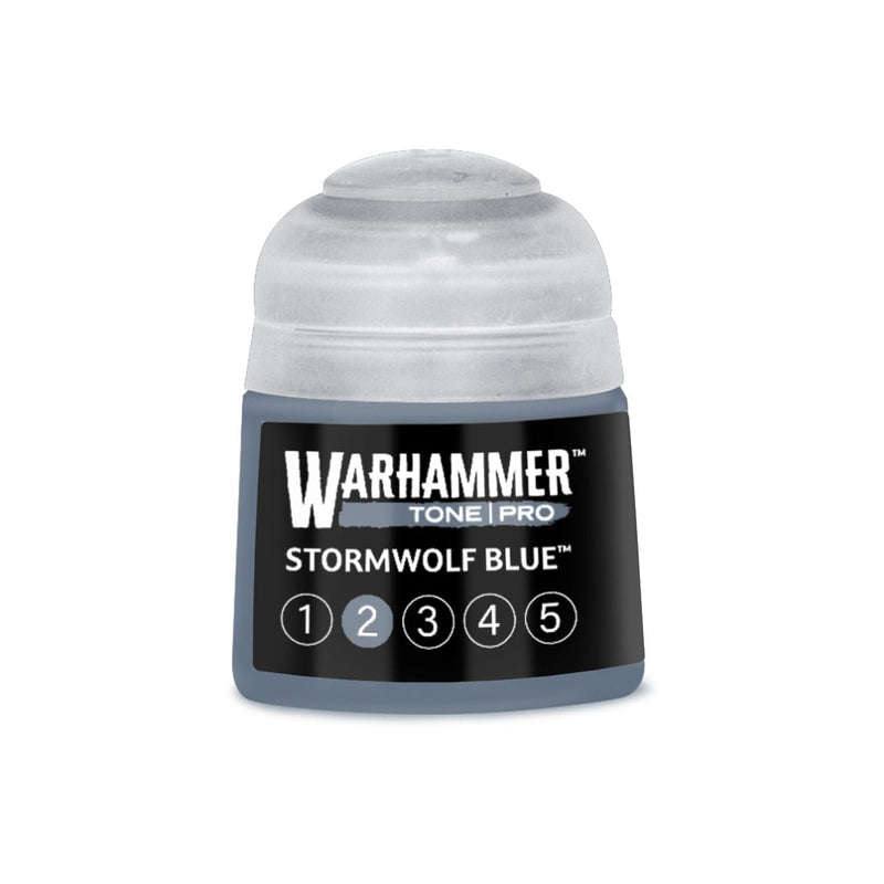 Games Workshop Warhammer Tone Pro: Stormwolf Blue 2 12ml available at Northumbrian Tin Soldier