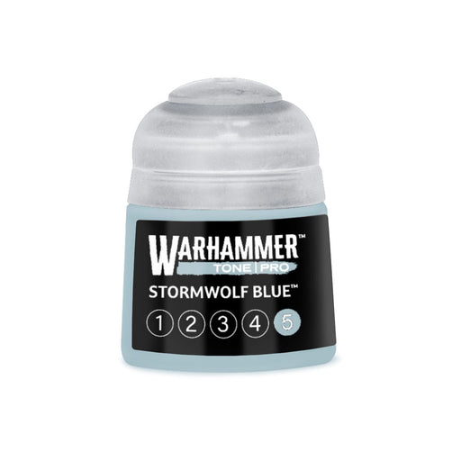 Games Workshop Warhammer Tone Pro: Stormwolf Blue 5 12ml available at Northumbrian Tin Soldier