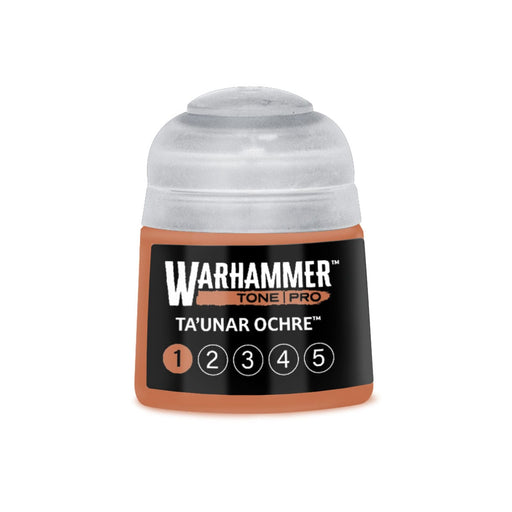 Games Workshop Warhammer Tone Pro: Ta'Unar Ochre 1 12ml available at Northumbrian Tin Soldier