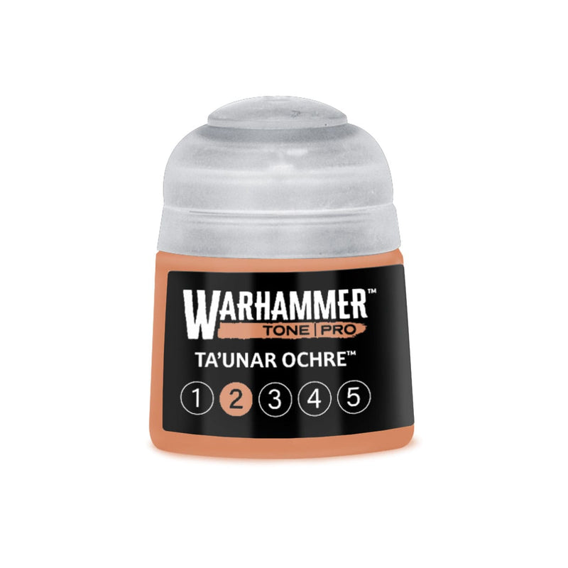 Games Workshop Warhammer Tone Pro: Ta'Unar Ochre 2 12ml available at Northumbrian Tin Soldier