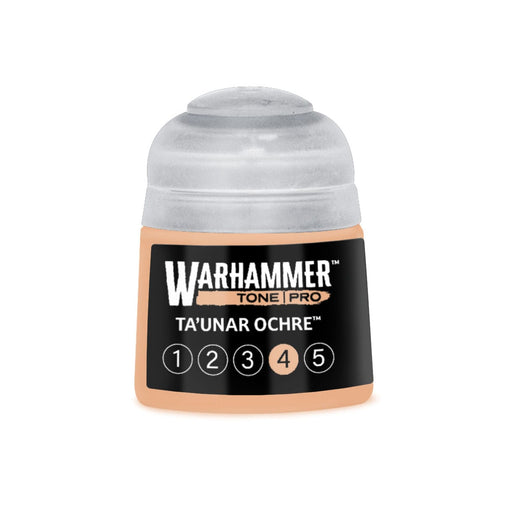 Games Workshop Warhammer Tone Pro: Ta'Unar Ochre 4 12ml available at Northumbrian Tin Soldier