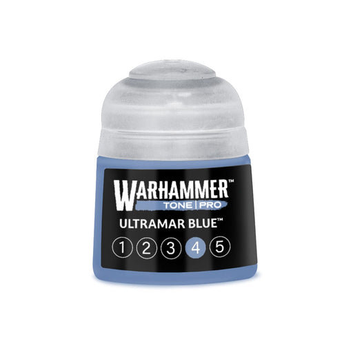 Games Workshop Warhammer Tone Pro: Ultramar Blue 4 12ml available at Northumbrian Tin Soldier