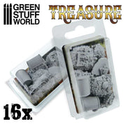 Green Stuff World 16x Resin Treasure Pieces available at Northumbrian Tin Soldier