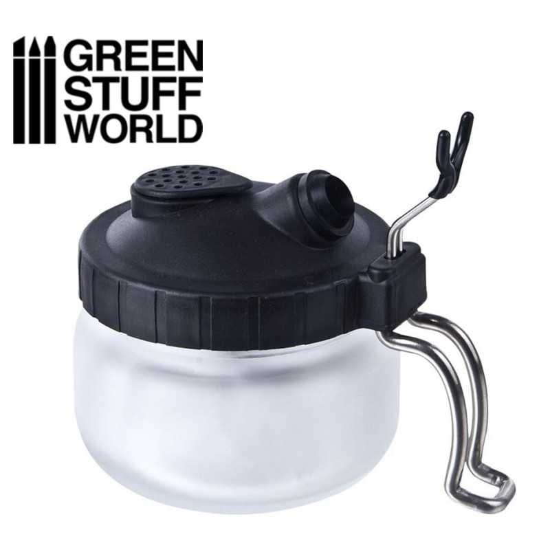 Green Stuff World Airbrush Cleaning Pot available at Northumbrian Tin Soldier
