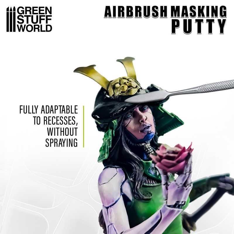 Green Stuff World Airbrush Masking Putty available at Northumbrian Tin Soldier
