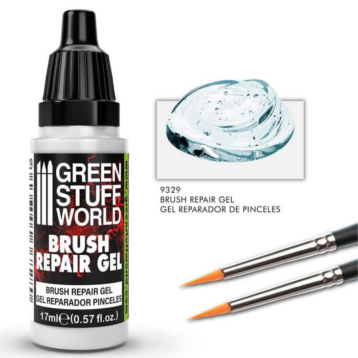 Green Stuff World Brush Repair Gel available at Northumbrian Tin Soldier