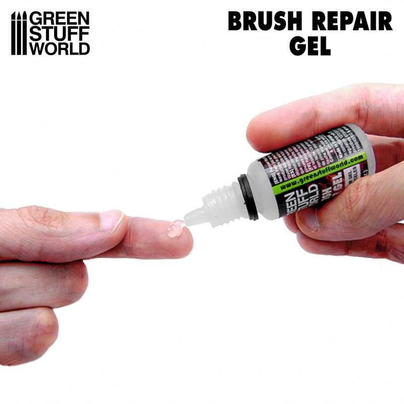 Green Stuff World Brush Repair Gel available at Northumbrian Tin Soldier