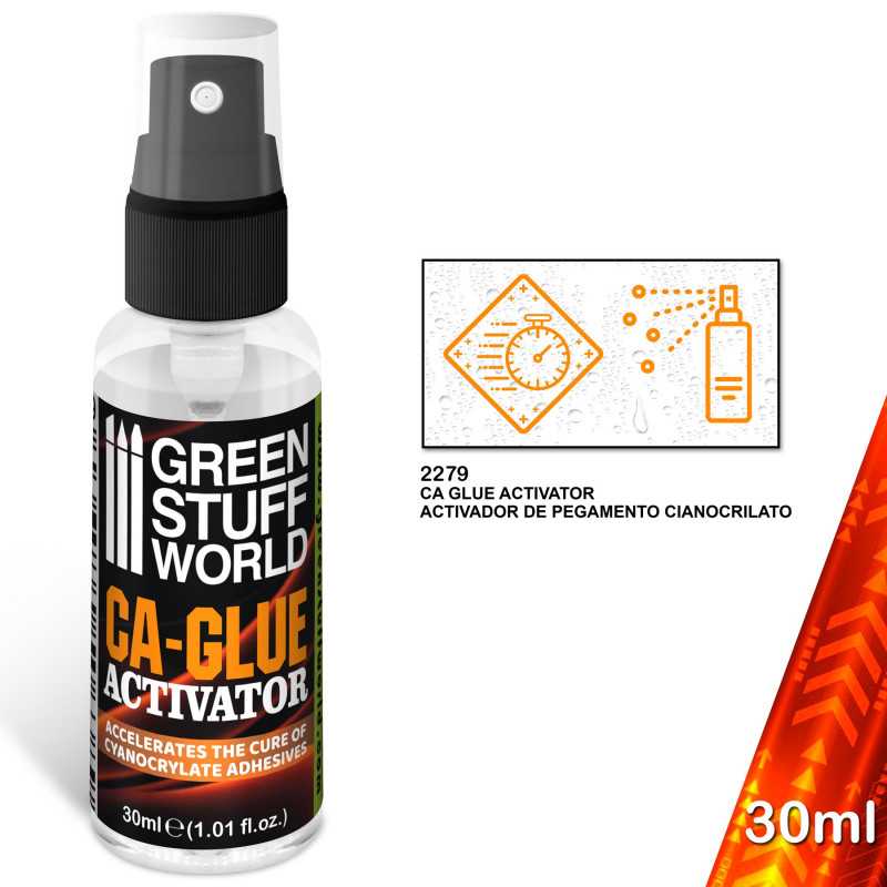 Green Stuff World CA-Glue Activator - Super Glue Accelerator available at Northumbrian Tin Soldier
