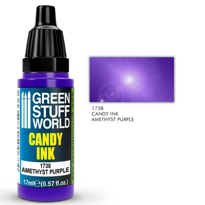 Green Stuff World Candy Ink AMETHYST PURPLE available at Northumbrian Tin Soldier