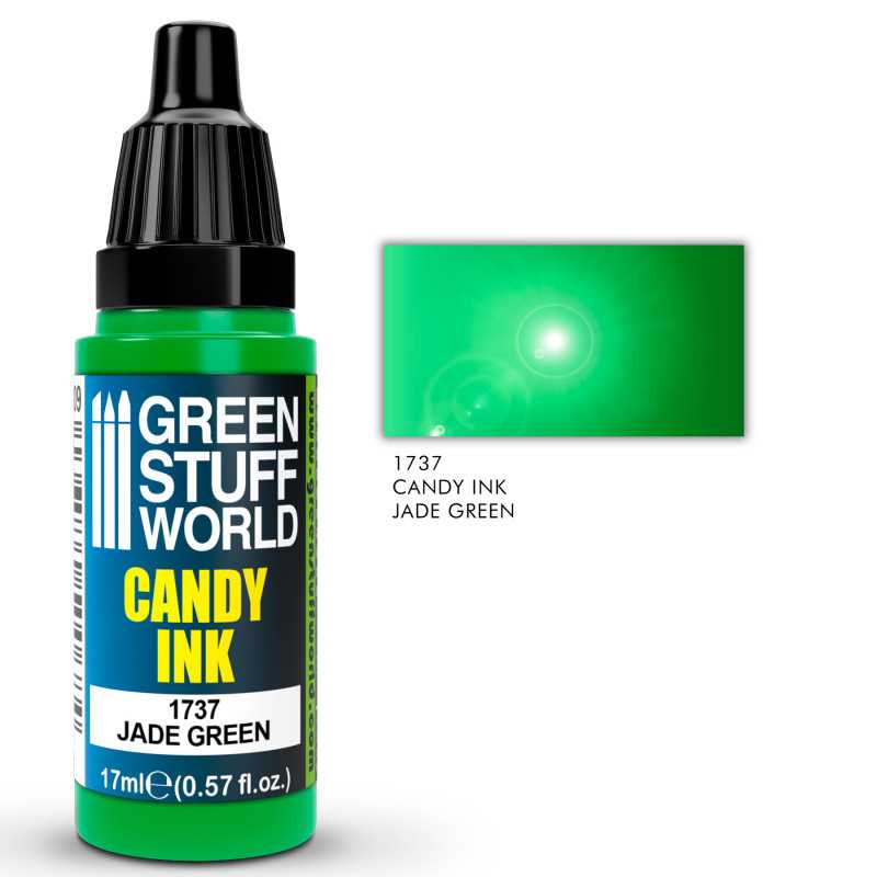 Green Stuff World Candy Ink JADE GREEN available at Northumbrian Tin Soldier