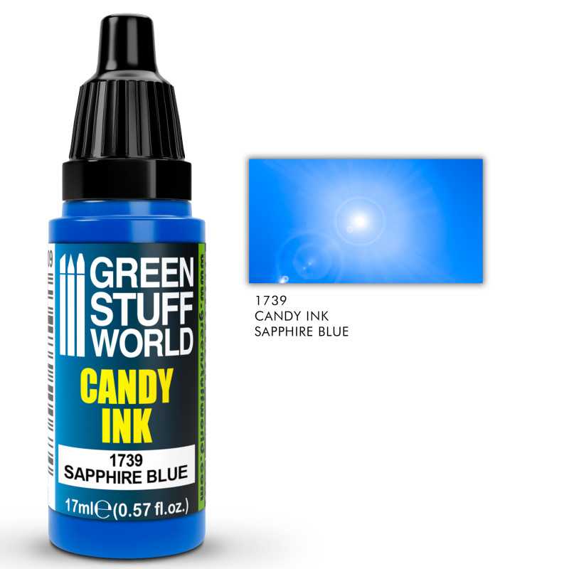 Green Stuff World Candy Ink SAPPHIRE BLUE available at Northumbrian Tin Soldier