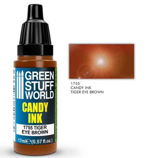 Green Stuff World Candy Ink TIGER EYE BROWN available at Northumbrian Tin Soldier