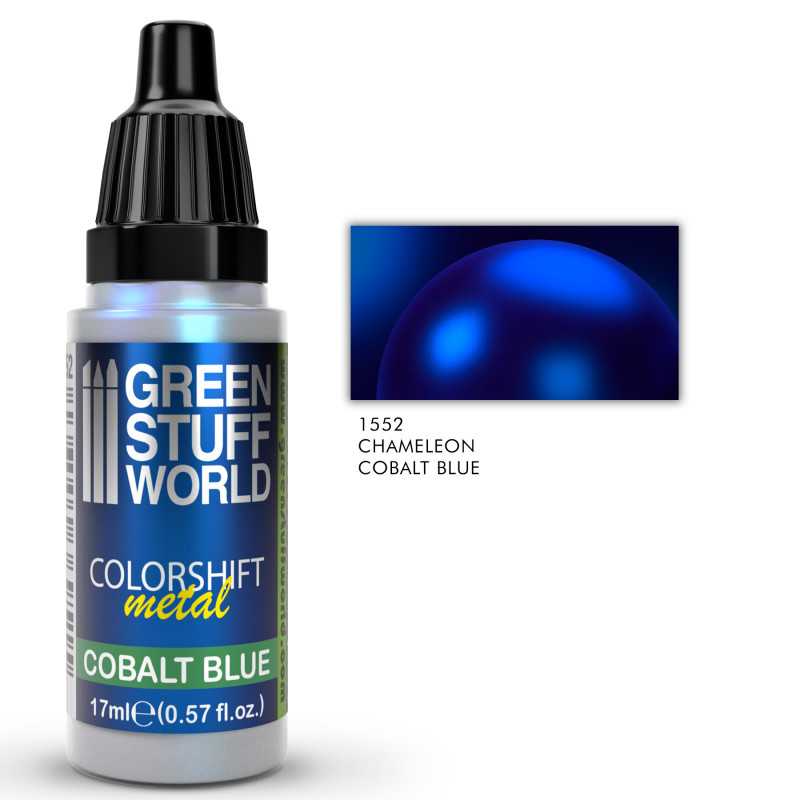 Green Stuff World Chameleon paint - COBALT BLUE available at Northumbrian Tin Soldier