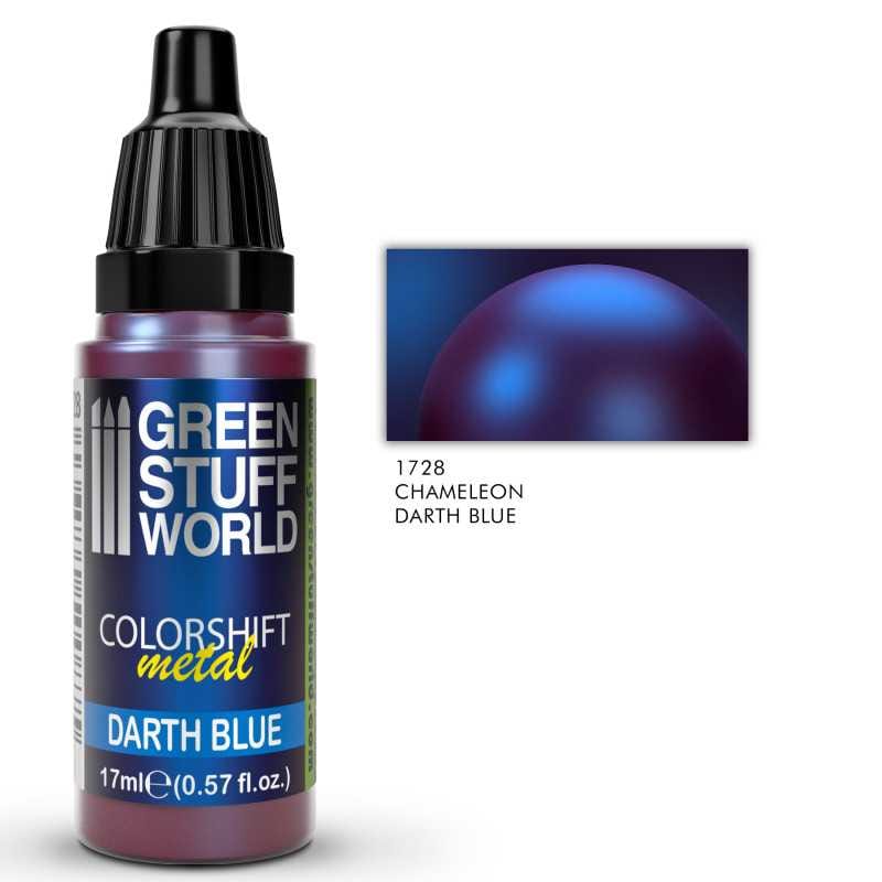 Green Stuff World Chameleon paint - DARTH BLUE available at Northumbrian Tin Soldier