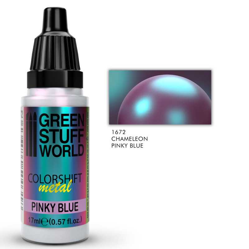 Green Stuff World Chameleon paint - PINKY BLUE available at Northumbrian Tin Soldier