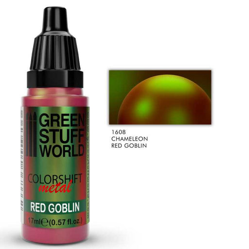 Green Stuff World Chameleon paint - RED GOBLIN available at Northumbrian Tin Soldier