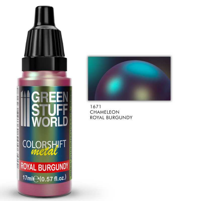 Green Stuff World Chameleon paint - ROYAL BURGUNDY available at Northumbrian Tin Soldier