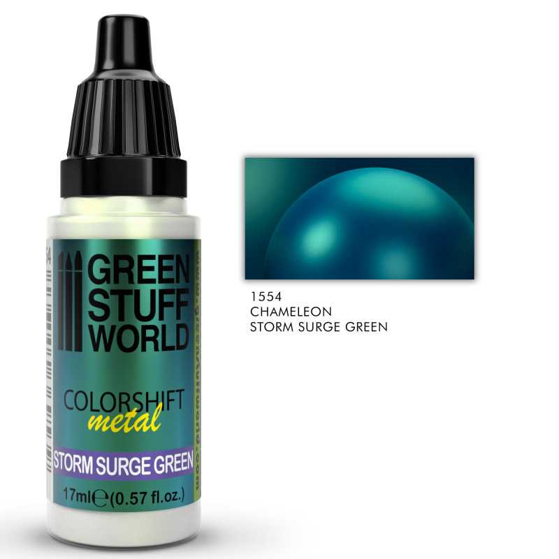 Green Stuff World Chameleon paint - STORM SURGE GREEN available at Northumbrian Tin Soldier