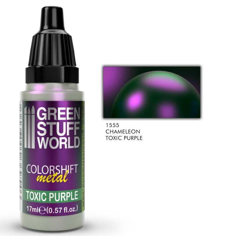 Green Stuff World Chameleon paint - TOXIC PURPLE available at Northumbrian Tin Soldier