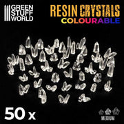 Green Stuff World CLEAR Resin Crystals - Medium available at Northumbrian Tin Soldier