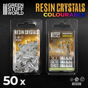 Green Stuff World CLEAR Resin Crystals - Medium available at Northumbrian Tin Soldier