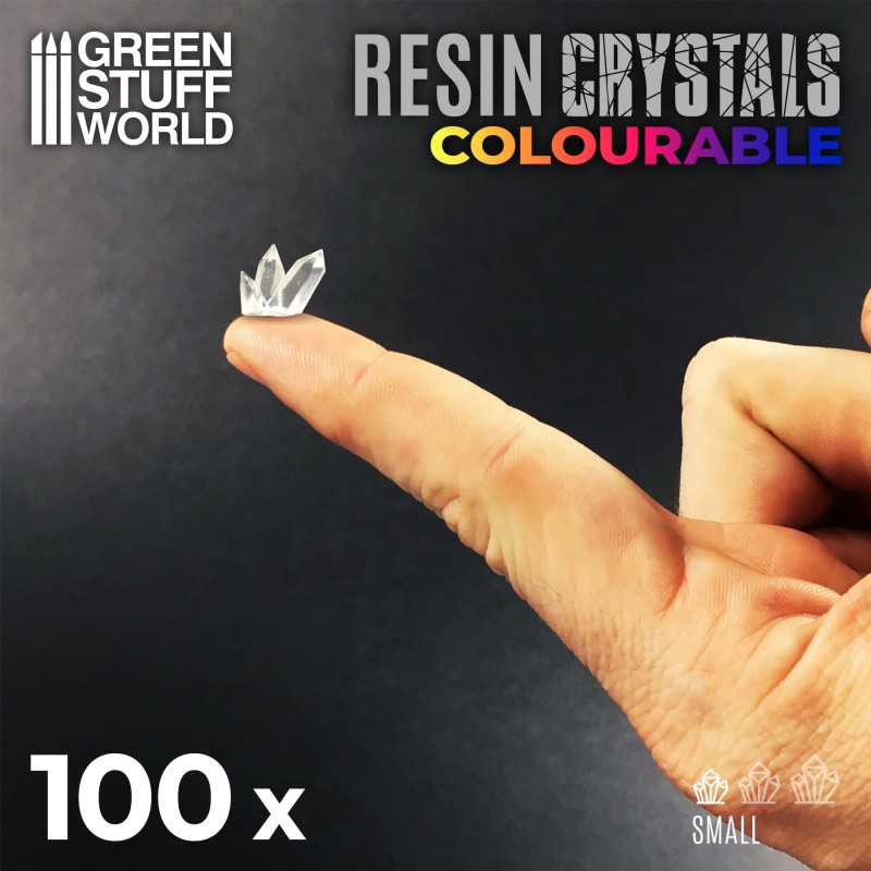 Green Stuff World CLEAR Resin Crystals - Small available at Northumbrian Tin Soldier