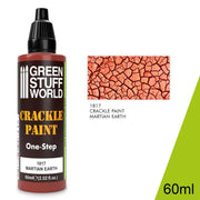 Green Stuff World Crackle Paint - Martian Earth 60ml available at Northumbrian Tin Soldier