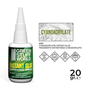 Green Stuff World Cyanoacrylate Adhesive 20 gram (Super Glue) available at Northumbrian Tin Soldier