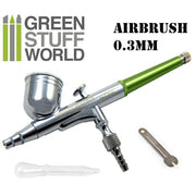 Green Stuff World Dual-action Airbrush 0.3 mm available at Northumbrian Tin Soldier