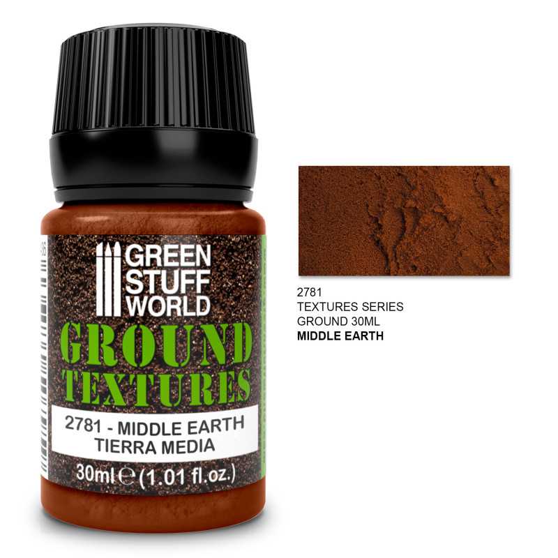 Green Stuff World Earth Textures - MIDDLE EARTH 30ml available at Northumbrian Tin Soldier
