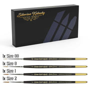 Green Stuff World GOLD SERIES Kolinsky Brush Set available at Northumbrian Tin Soldier